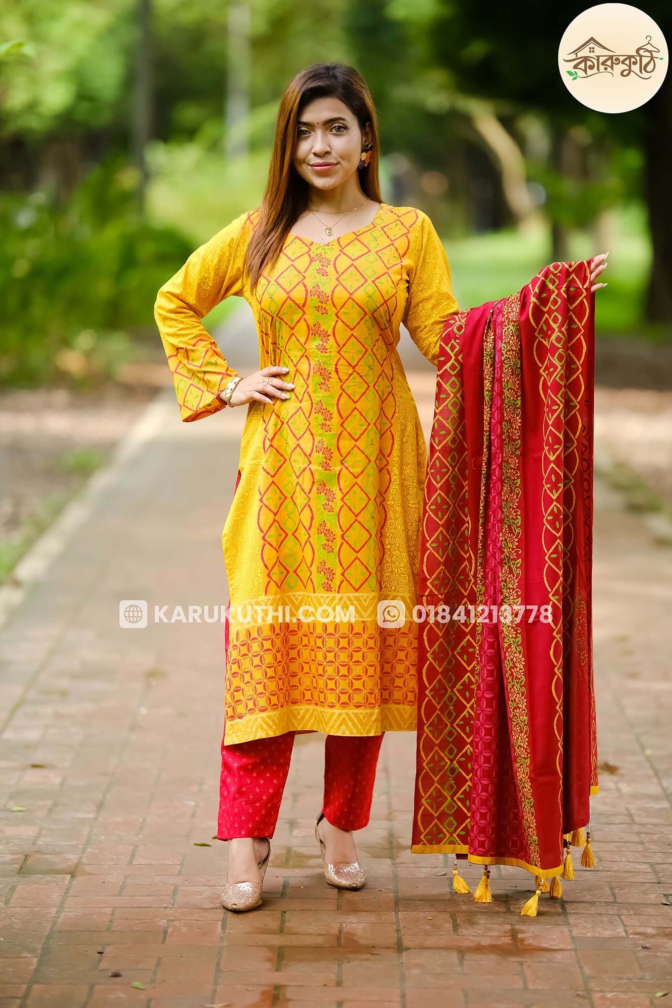 arohi-orko-century-voil-3-piece-1 Arohi - Premium 100% Cotton 3-Piece - Unstitched - Image 1