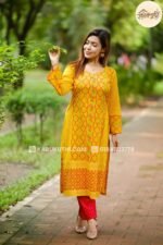 Arohi - Premium 100% Cotton 3-Piece - Unstitched - Image 2