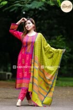 Madhobi - Premium 100% Cotton 3-Piece - Unstitched