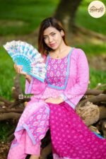 Mayabi - Premium 100% Cotton 3-Piece - Unstitched - Image 3