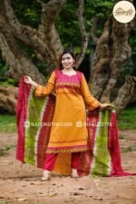 Meghla - Premium 100% Cotton 3-Piece - Unstitched - Image 5